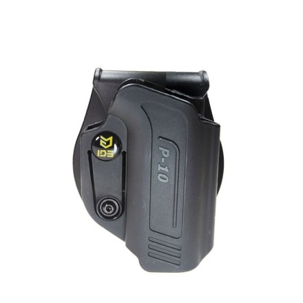 Fondina Tattica ruotabile di 360° con ritenzione LIVELLO I per CZ P-10, Mano Destra - IDS