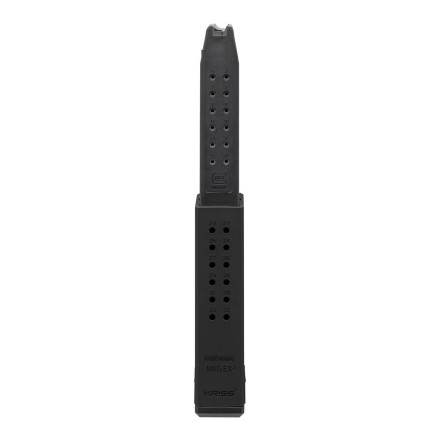 Magazine with extension for Glock 17, 40 rounds...