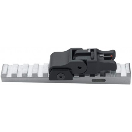 Folding Adjustable Sight Set MAS7COM for AR15 / M4, for Picatinny Rail - LPA