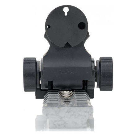Set Mire Regolabili Abbattibili MAS7COM per AR15 / M4, attacco Picatinny - LPA