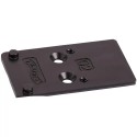 Red Dot Trijicon mounting plate in Aluminum for Walther PDP Gen 2.0 - Walther