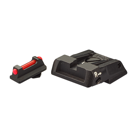 Kit tacca di mira regolabile e mirino con fibra ottica rossa per Walther PPQ Q5 Match (NO COMBO) - LPA