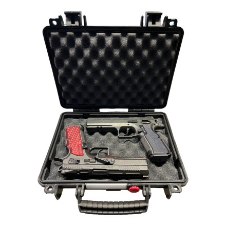 Pistol Case 326x269x75mm with Foam - GT Line