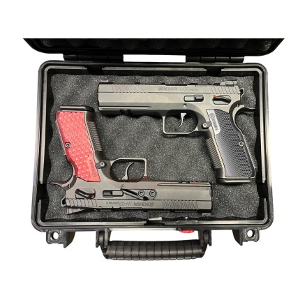 Pistol Case 326x269x75mm with Foam - GT Line