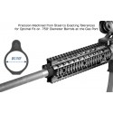 UTG AR15 Micro Gas Block, .750" ID, Steel
