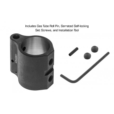 UTG AR15 Micro Gas Block, .750" ID, Steel