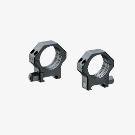Coppia di Anelli Fissi  34 mm per Guide Picatinny - Contessa
