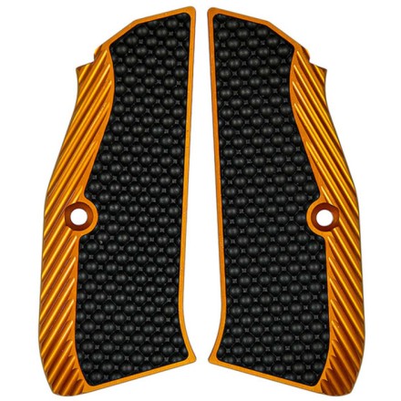 THIN Aluminum Grips with G10 insert for CZ Shadow 2 - Lok Grips