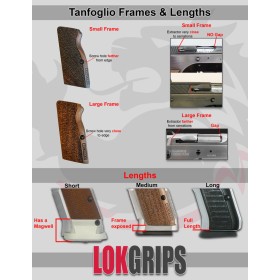Standard Bogies Medium Grips for Tanfoglio Large Frame -... 2