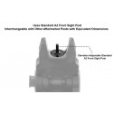 UTG ACCU-SYNC® Spring-loaded AR15 Flip-up Front Sight
