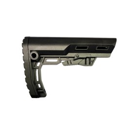 Calcio in polimero Mil Spec per AR-15 e cloni, nero - ADC