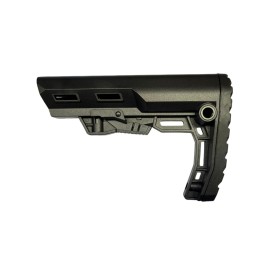 Calcio in polimero Mil Spec per AR-15 e cloni, nero - ADC 2