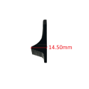 Thumbrest RAGE for CZ TS and KMR Orca, black - Matt Competition Products