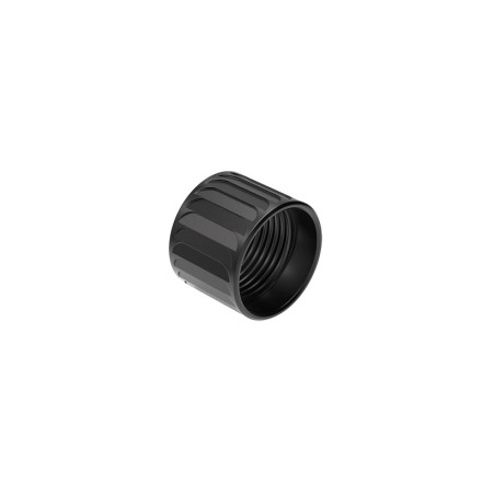 Cover per canna filettata M13x1L per KMR L-02 Umbra, nero - KMR