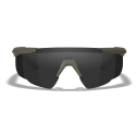 X CLASSIC SABER ADVANCED 308 (3 lens) with green frame - Wiley X
