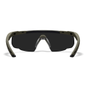 X CLASSIC SABER ADVANCED 308 (3 lens) with green frame - Wiley X