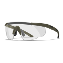 X CLASSIC SABER ADVANCED 308 (3 lens) with green frame - Wiley X