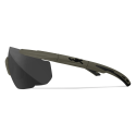 X CLASSIC SABER ADVANCED 308 (3 lens) with green frame - Wiley X