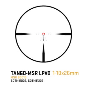 Rifle Scope Tango MSR LPVO 1-10x26mm FFP BCD10 - Sig Sauer 2