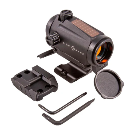 MTS Mini Solar 1x22 Red Dot Sight - Sightmark