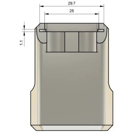 Pad Spider Line +2 colpi per caricatori Shotgun MKA 1919... 2