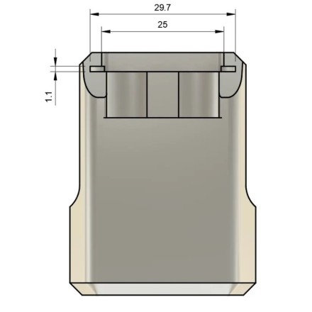 Pad Spider Line +2 colpi per caricatori Shotgun...