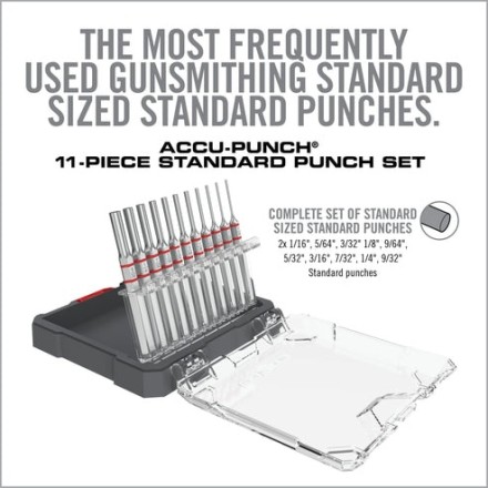Accu-Punch 11-Piece Standard Pin Punch Set -...
