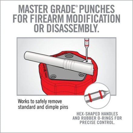 Accu-Punch 11-Piece Standard Pin Punch Set -...