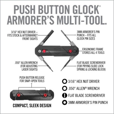 Utensile 4 in 1 per Glock - Real Avid