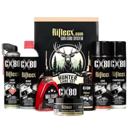 CX80 HUNTER CARE SET for maintenance of hunting guns - Riflecx