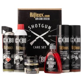 CX80 SHOTGUN CARE SET for maintenance of shotguns - Riflecx