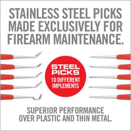 Accu-Grip steel picks - Real Avid