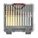 Accu-Punch® 11-Piece Standard Brass & Steel Pin Punch Set - Real Avid
