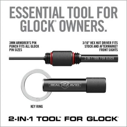 2-in-1 tool for Glock - Real Avid