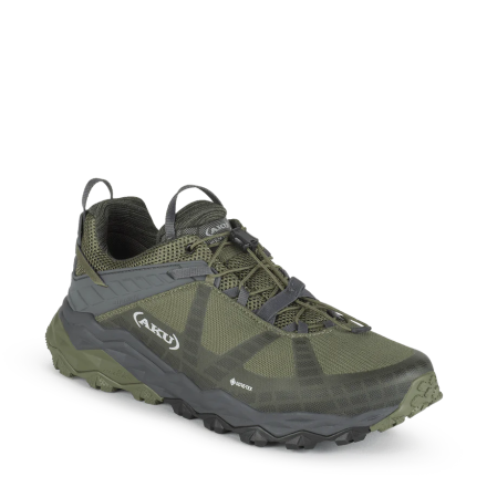 Shoes Flyrock GTX, man, grey/green - AKU