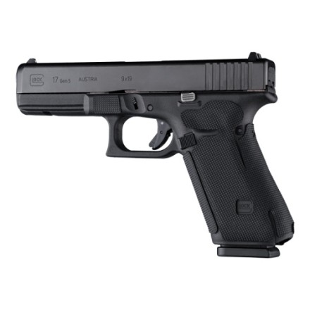 Rubber adhesive grip for Glock 17/ 34MOS/ 45/ 19X Gen 5, Block Texture - Hogue