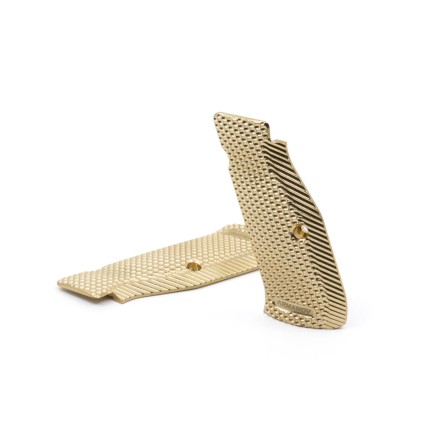 Brass SpidErgo Gen2 grips for CZ Shadow 2/ SP01/ TS e serie 75, long - Armanov