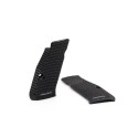 Aluminium SpidErgo Gen2 grips for CZ Shadow 2 Compact long, medium thickness, black - Armanov