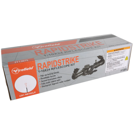 Firefield Rapidstrike 1-10x24 Rifle Scope Kit -...