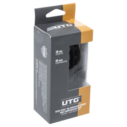 Attacco Cantilever Picatinny con QR, offset...