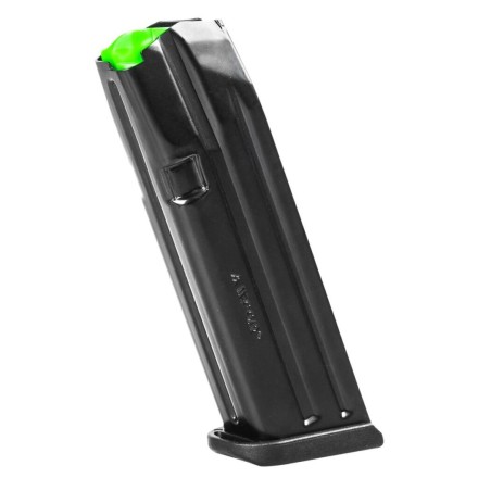 Caricatore in acciaio per Glock 17 cal. 9mm, 18 colpi, nero - Mec-Gar