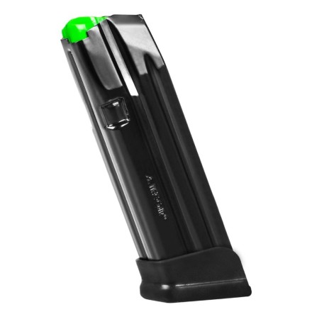 Caricatore in acciaio per Glock 19 cal. 9mm, 18 colpi, nero - Mec-Gar