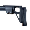 Stock adapter for "Kick" stock, black - X-Ray Parts