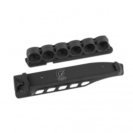 Aluminum side saddle 6 rounds ga.12 for Benelli M4 - Toni System