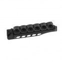 Aluminum side saddle 6 rounds ga.12 for Benelli M4 - Toni System