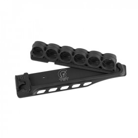 Aluminum side saddle 6 rounds ga.12 for Benelli M4 - Toni... 2