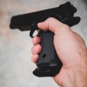 MOE 1911 Grip Panels, TSP Texture, Black - Magpul