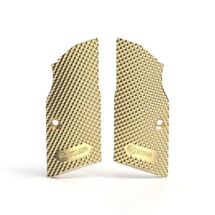 Brass short grips DotMatrix Ergo for KMR L-02 Emiq/Orca - KMR