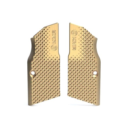 Brass short grips DotMatrix for KMR W-02 - KMR