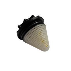 Powder dropper cap for moisture absorption with silica...